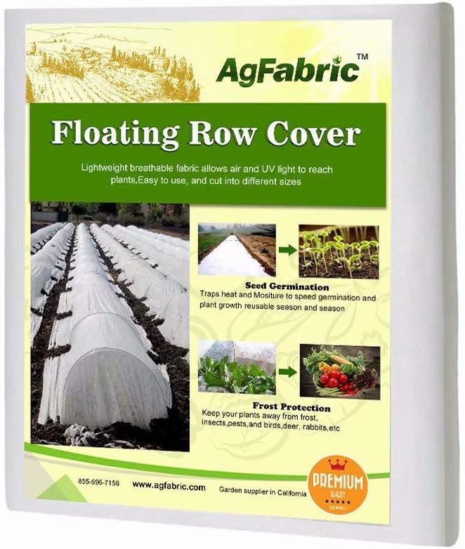 Manta contra heladas 10x100pulg para plantas