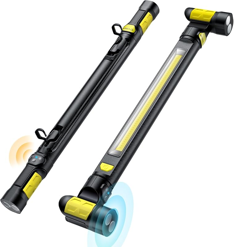 Luz trabajo LED 3000LM magnética recargable con ganchos