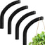 4 Pzas Colgador Plantas Madera 8pulg Pared