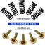 Kit pernos motor acero inox 304 comp Yamaha Blaster 200
