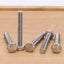 Tornillos hex acero inox M10 10 Uds