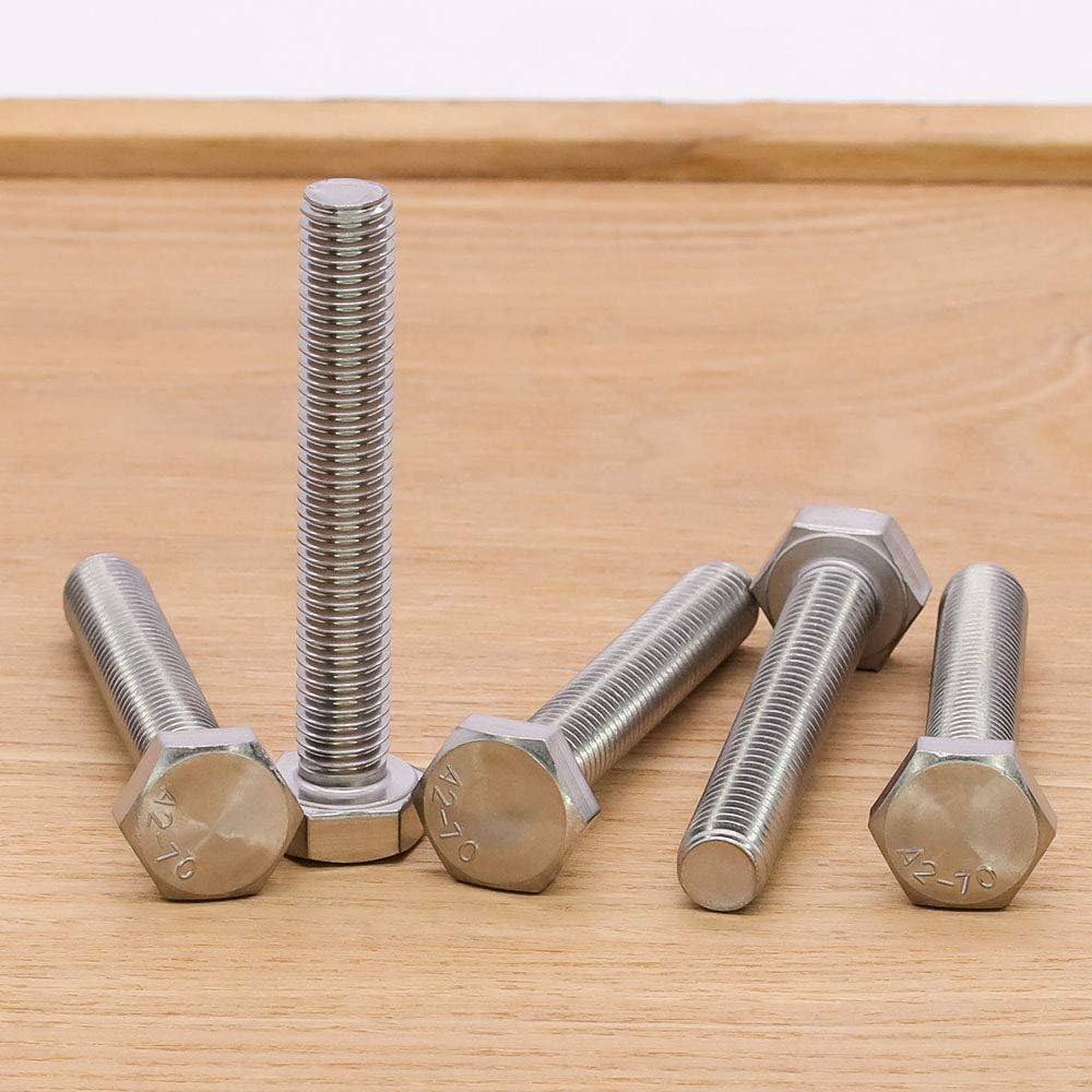 Tornillos hex acero inox M10 10 Uds