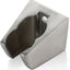 Soporte ducha mano acero inox 304 doble ranura