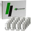 Set 20 Tuercas Rueda Cromadas Comp Dodge Jeep Ram