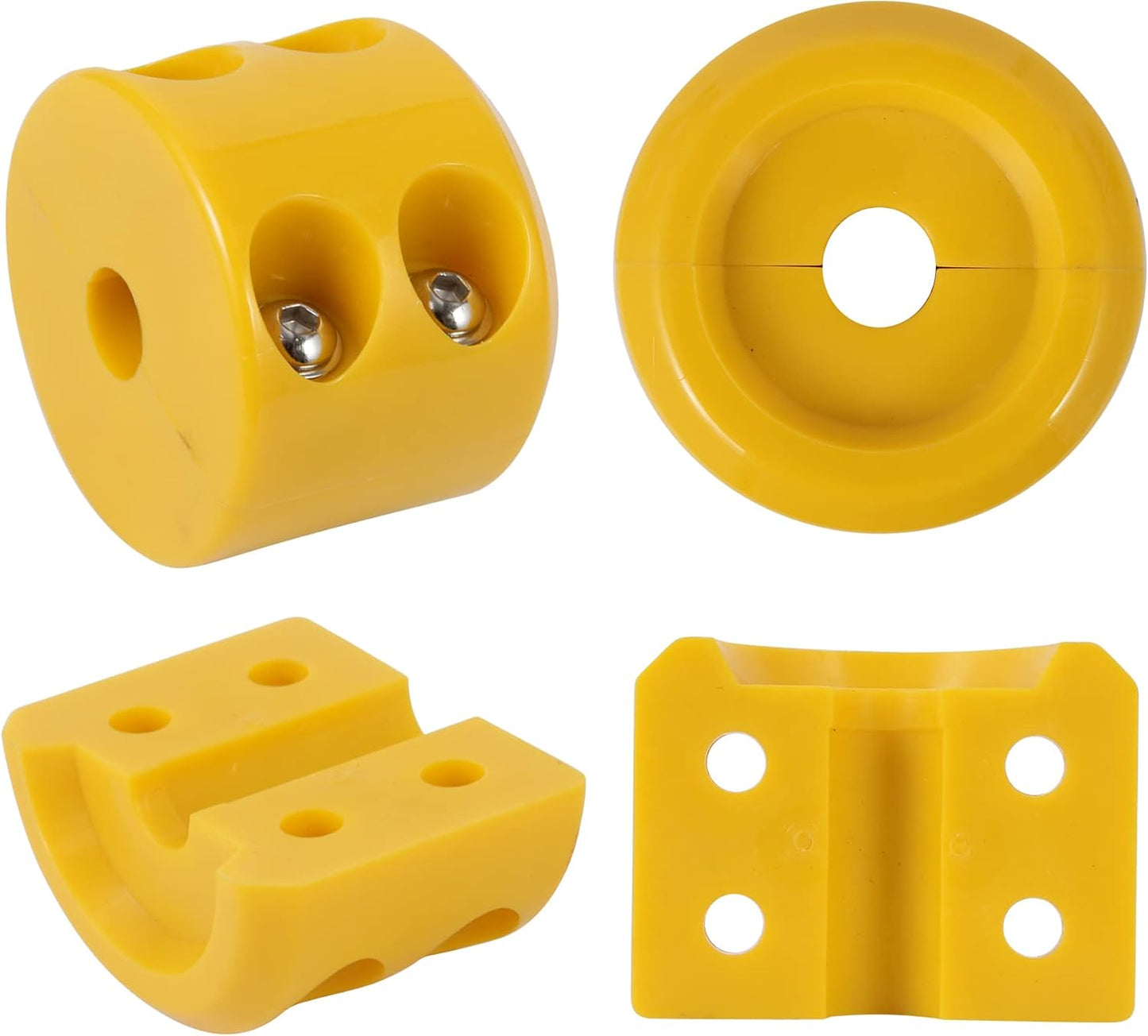 Tapón gancho cable cabrestante ATV UTV con llave Allen amarillo