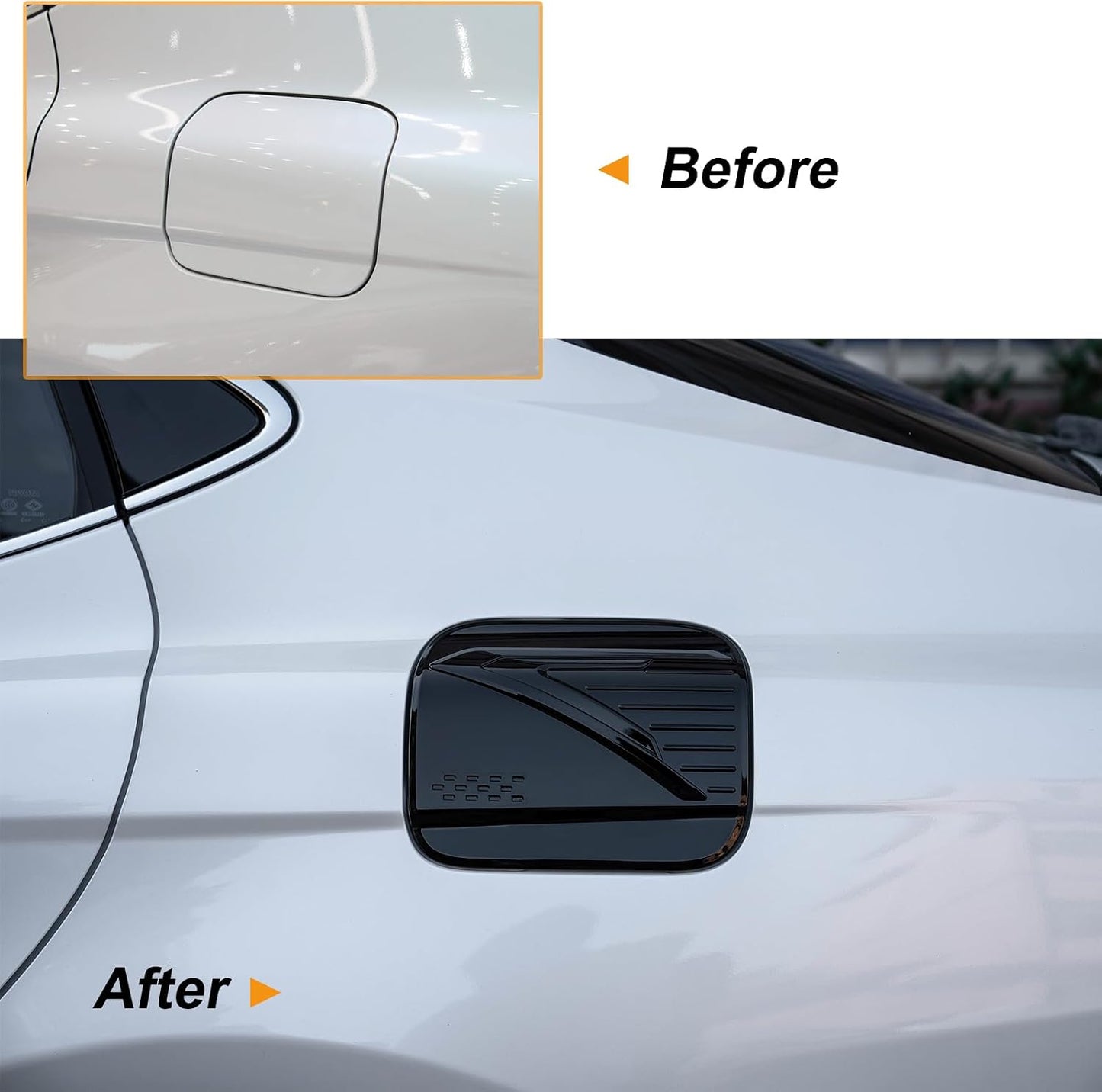 Tapa puerta tanque gasolina Camry 2025 color negro