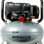 Compresor aire portátil tipo panqueque 200psi tanque 6gal