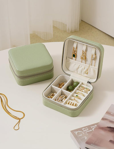 Estuche organiz. joyería viaje portátil