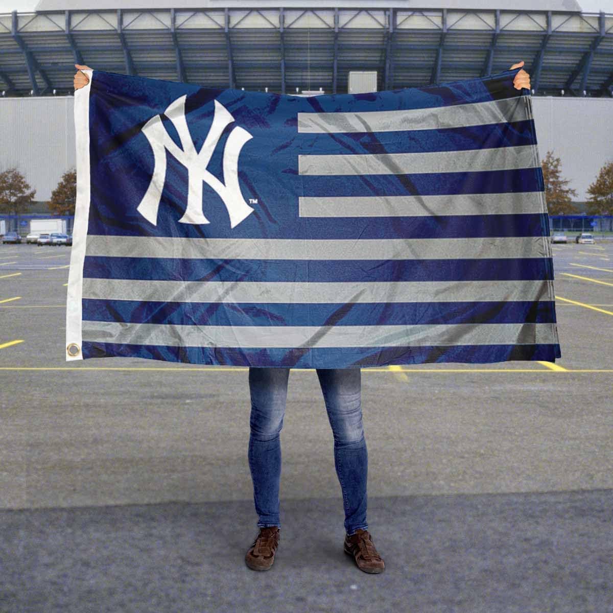 Bandera Nación Yankees Nueva York 3x5