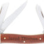 Cuchillo bolsillo mediano 3 cuchillas acero carbono mango