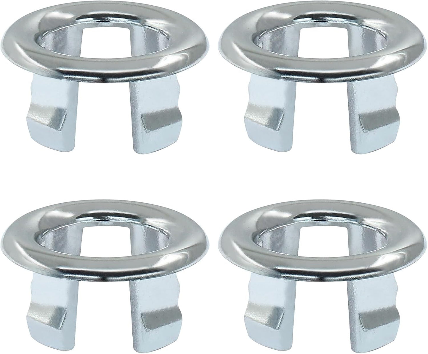 4 Anillos Rebosadero Redondo para Fregadero Baño y Cocina