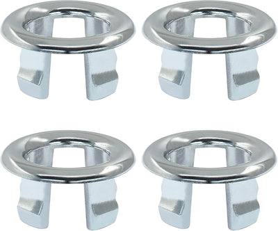 4 Anillos Rebosadero Redondo para Fregadero Baño y Cocina