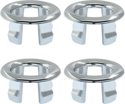 4 Anillos Rebosadero Redondo para Fregadero Baño y Cocina