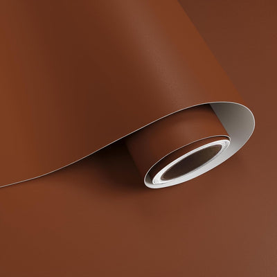 Papel contacto marrón caramelo 15.7x78.7pulg impermeable