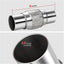 Tubo flexible escape acero inox doble trenzado 2.5x4x8