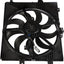 Repuesto kit ventilador motor Nissan Versa 12-19 negro
