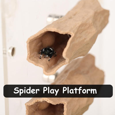 Hábitat magnético araña saltadora 3D para reptiles
