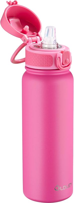 Botella agua aislada acero inox 20oz para niños
