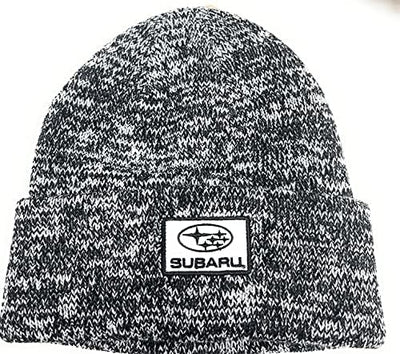 Sombrero punto puños gris negro jaspeado Impreza STI