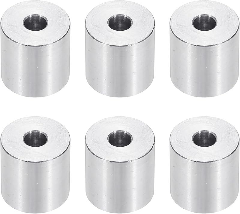 Espaciadores M6 aluminio redondos 1/4x3/4