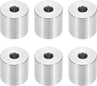 Espaciadores M6 aluminio redondos 1/4x3/4