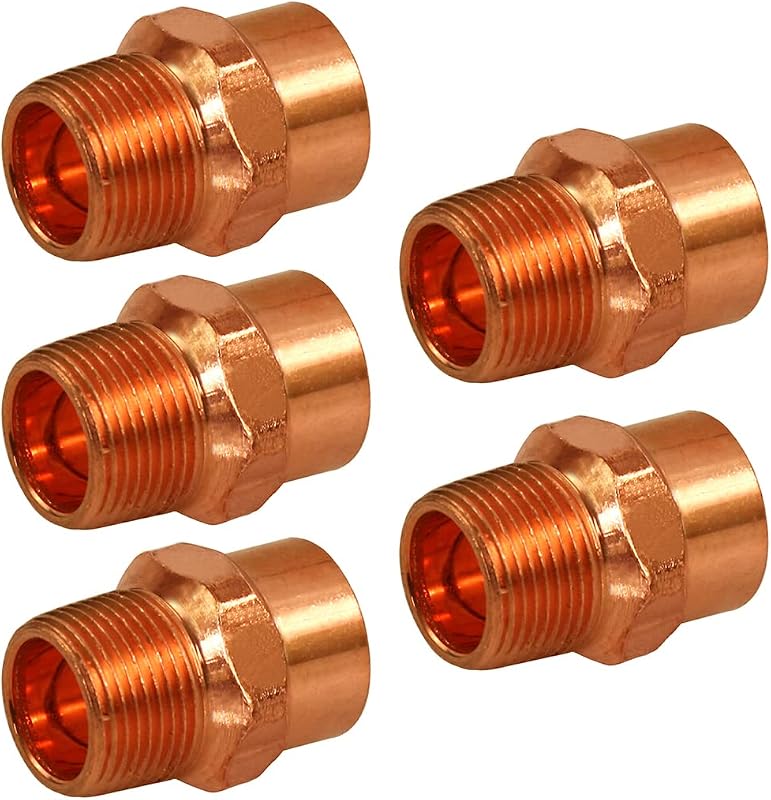 Adaptador macho Sweat x MIP cobre