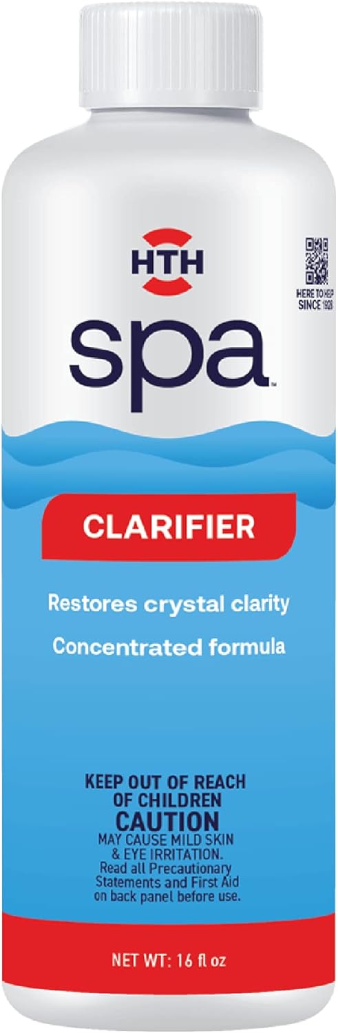 Clarificador concentrado para spa y bañera hidromasaje 16oz