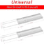 Protector acero inox ajustable parrilla 11.75-21pulg