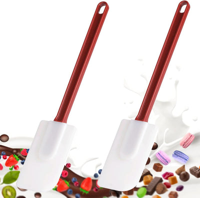 Juego espátulas silicona flexible 9.5pulg resistente 500°F