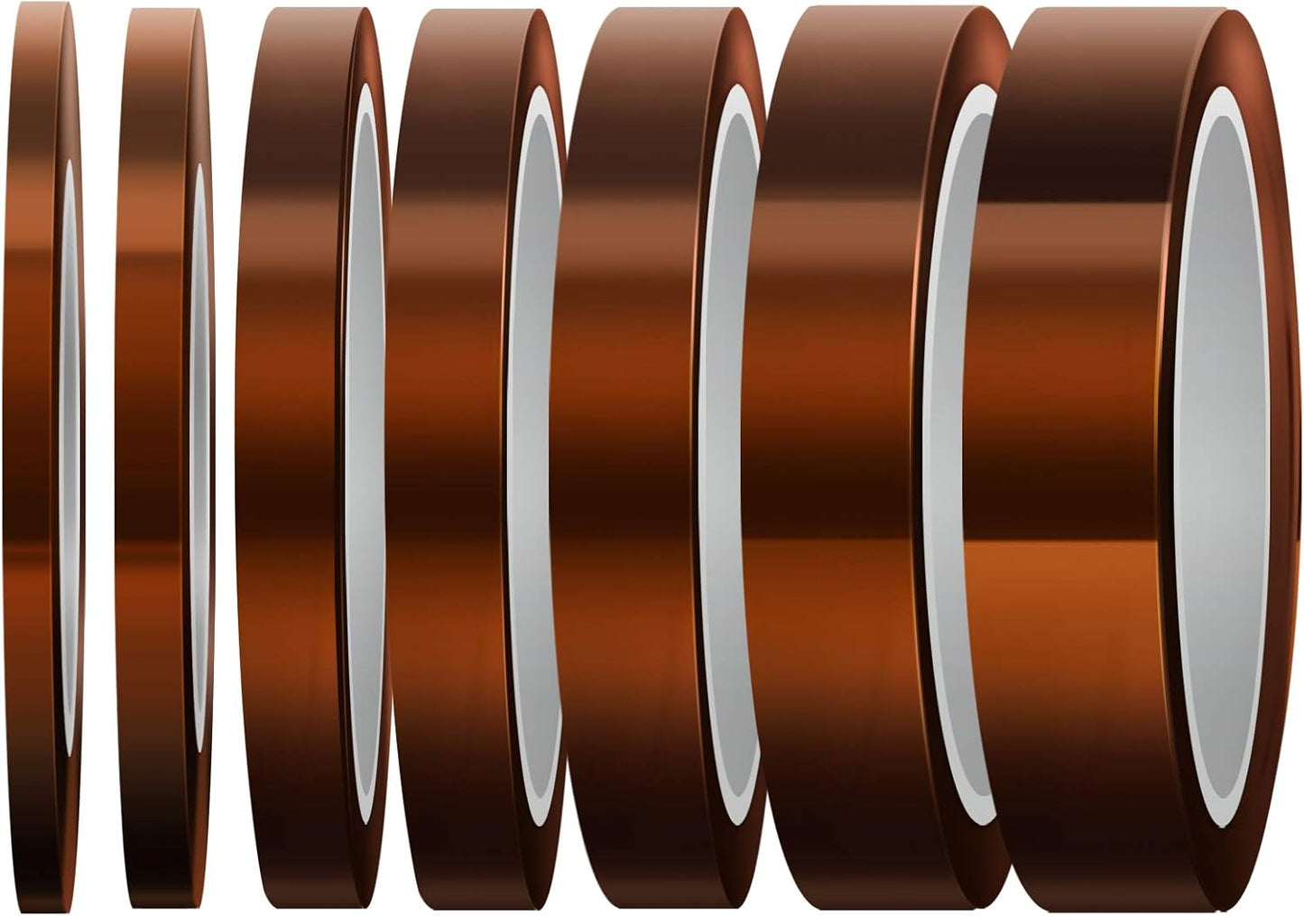 7 Rollos Cinta Sublimación Alta Temperatura Resistente