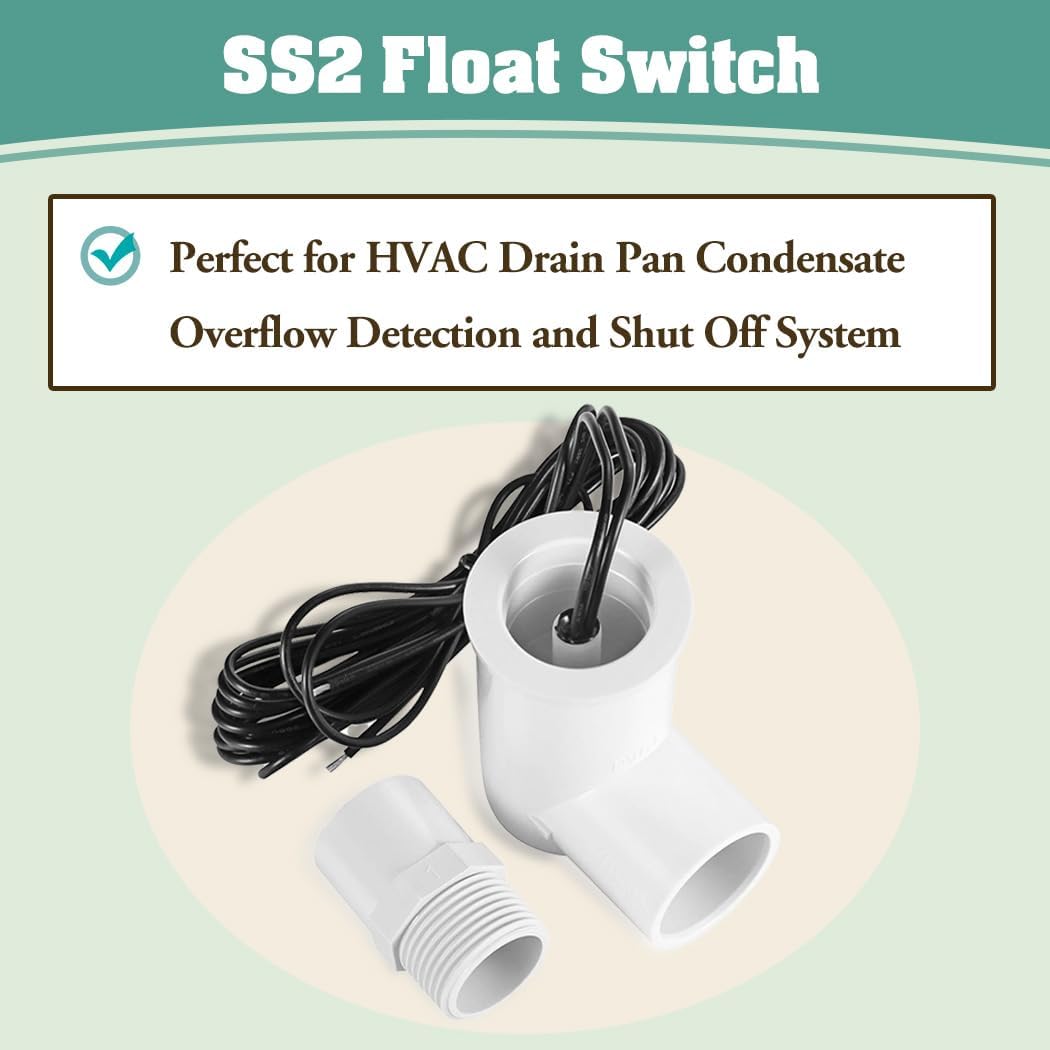 Interruptor flotador SS2 para detección desbordamiento