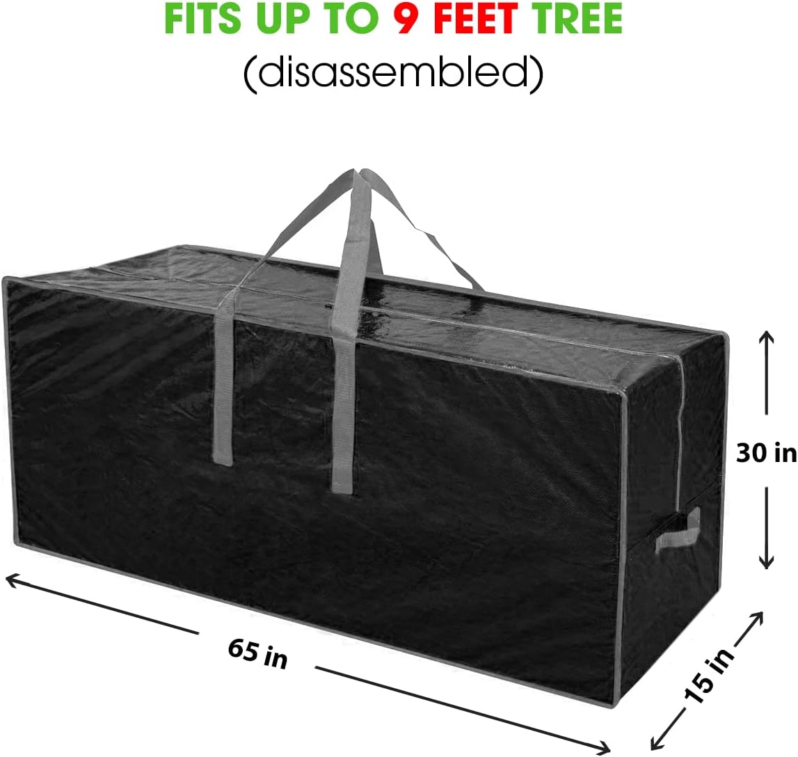 Bolsa almacenamiento árbol Navidad 65x15x30"