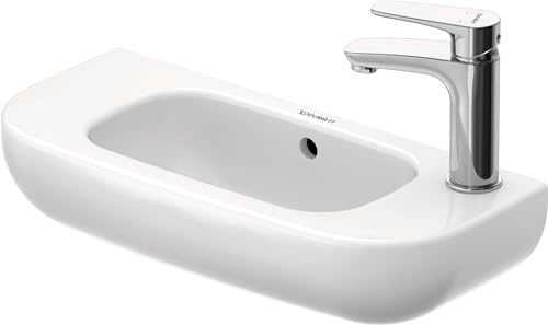 Lavabo enjuague manual Duravit D-Code blanco