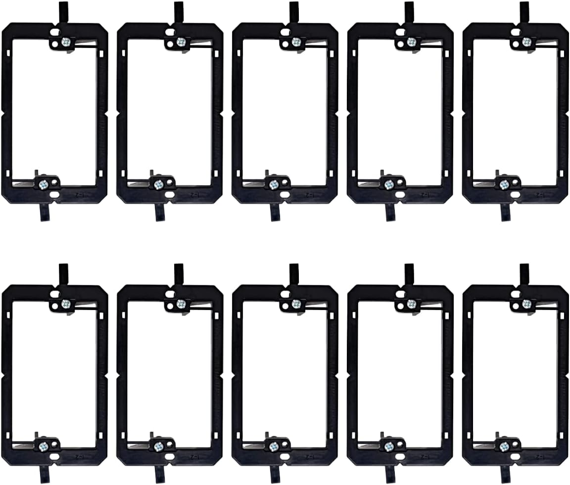 Soporte montaje bajo voltaje 1 banda 10 pzas para cables