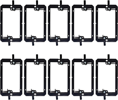 Soporte montaje bajo voltaje 1 banda 10 pzas para cables