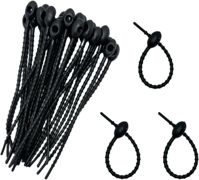 30 Bridas Silicona Reutilizables 4.7pulg Color Pastel Multiusos