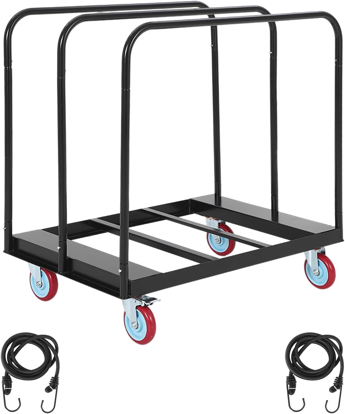 Carrito plegable para yeso ruedas 6pulg capacidad 1500lb