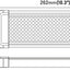 Lámpara LED cúpula 10.3" luz blanca cálida 3000K 12V/24V