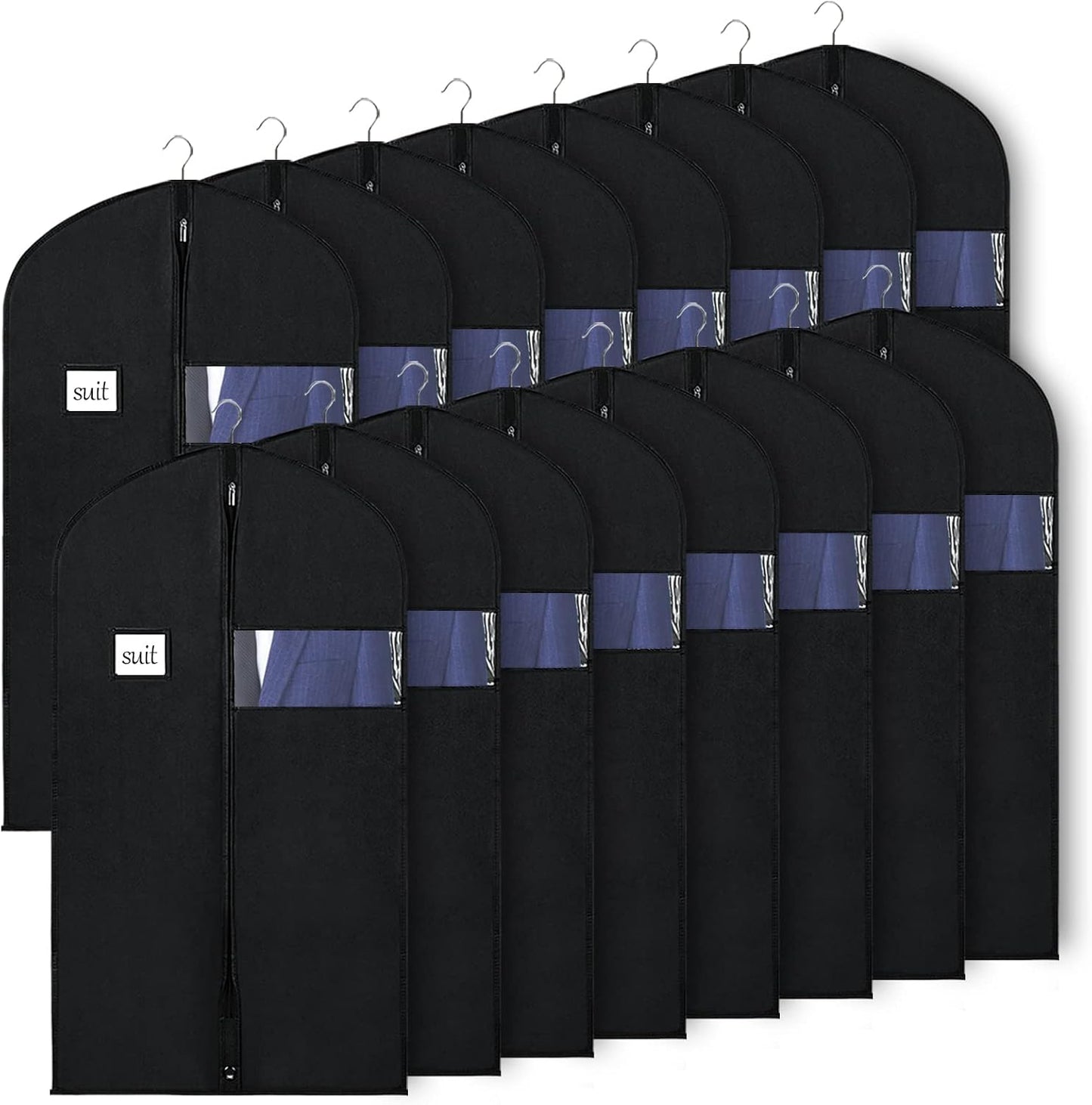 Bolsas traje 40" armario set 16 con cremallera