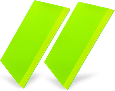 2 Pzas Escobillas Goma Vidrio Puerta Ducha Coche Verde