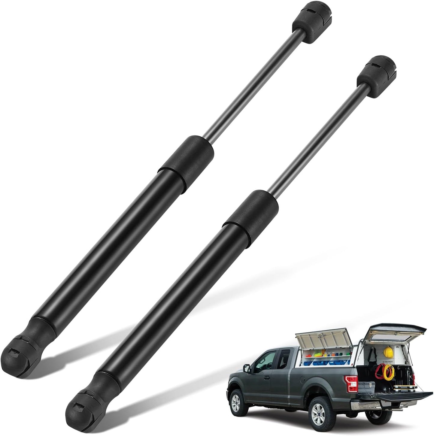 Puntales choque gas 13" 30lb para ventana caravana pack 2