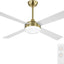 Ventilador techo 52pulg luces control remoto 6 vel motor CC