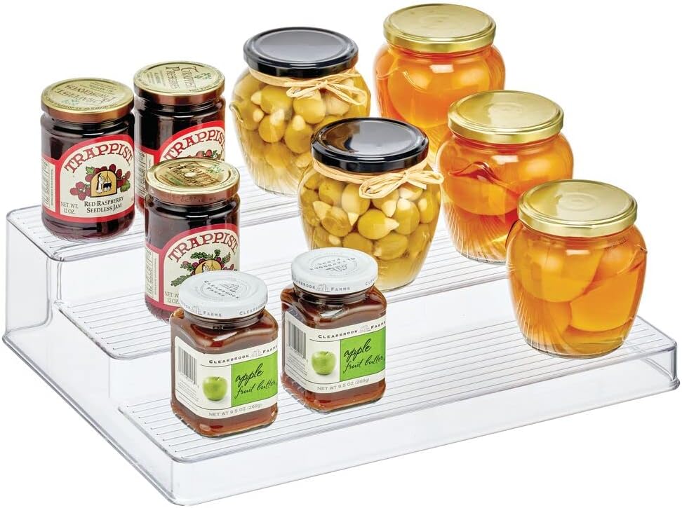 Soporte plástico para especias y tarros de cocina