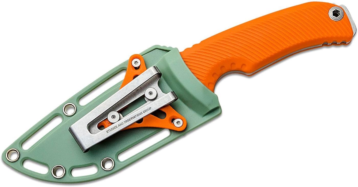 Cuchillos hoja fija 4.2pulg acero 440c mango grn