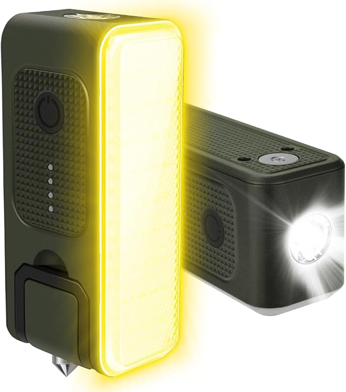 Linterna LED recargable magnética para campamento