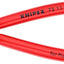 Cortador diagonal plástico 45 grados rojo
