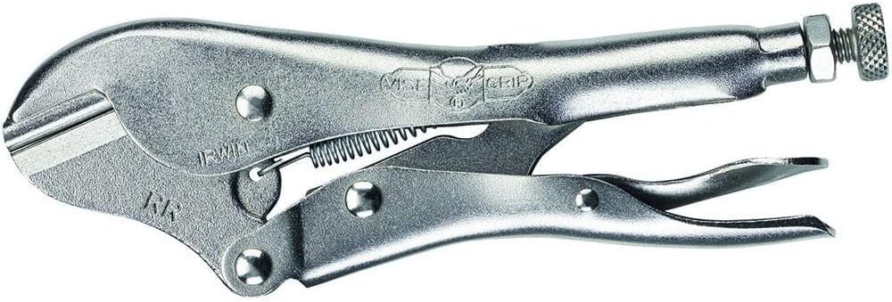 Llaves de fuerza con traba metal plateado 7pulg