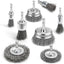 Juego 8 Pzas Cepillo Rueda Alambre Acero Inox 1/4pulg