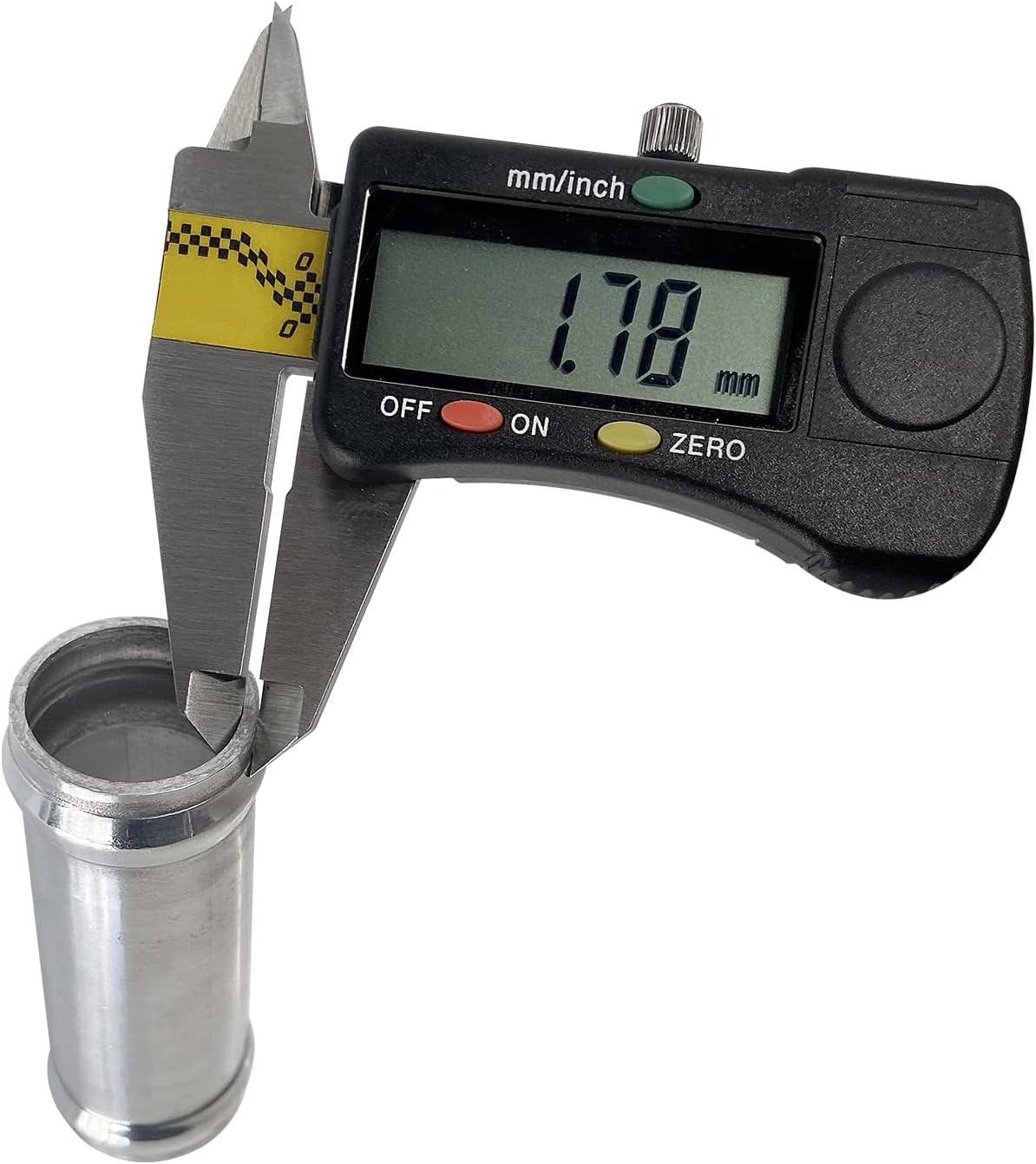 Adaptador tubo aluminio 2.5" 6" para turbo aire