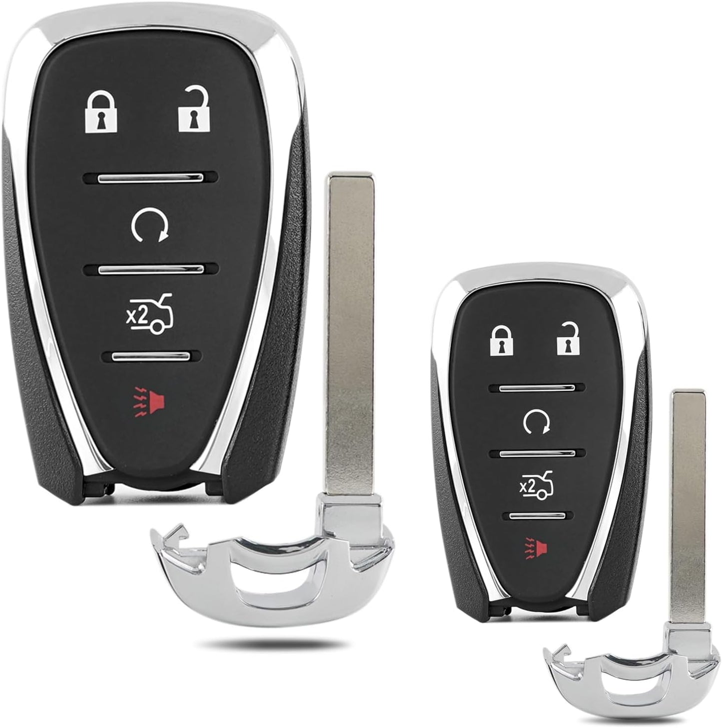 Llavero inteligente Chevy Malibu Camaro 2 Uds